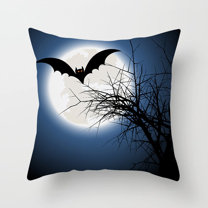 Haunted Halloween Pillow Cover