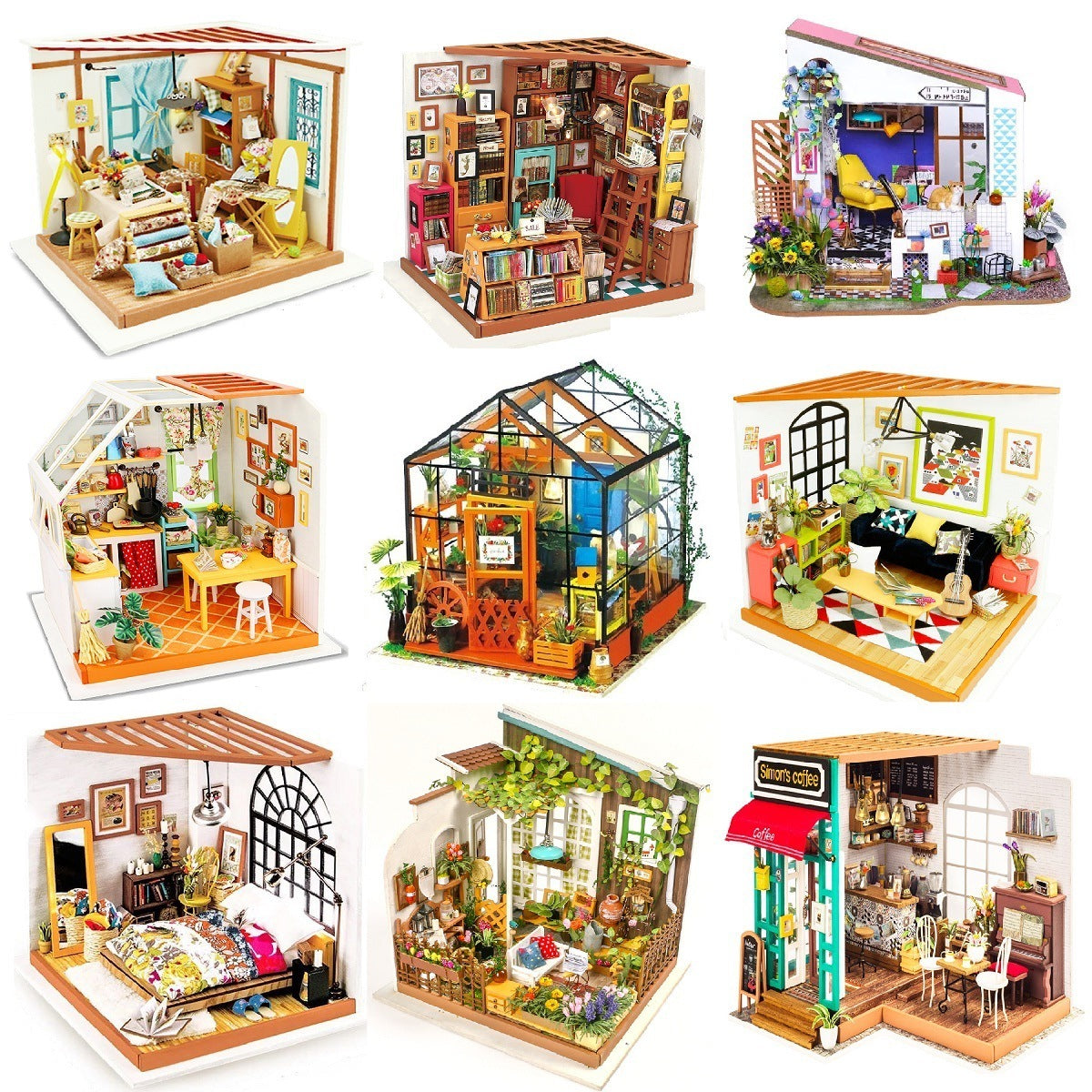 DIY Miniature Building Kits