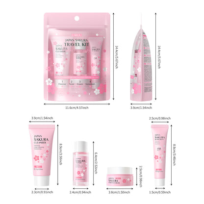 Travel Set 4-piece Set Facial Care Hydrating