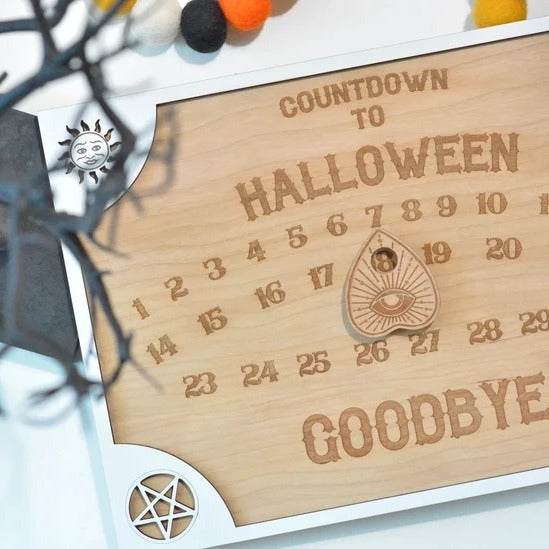 Halloween Ouija Board Countdown Calendar