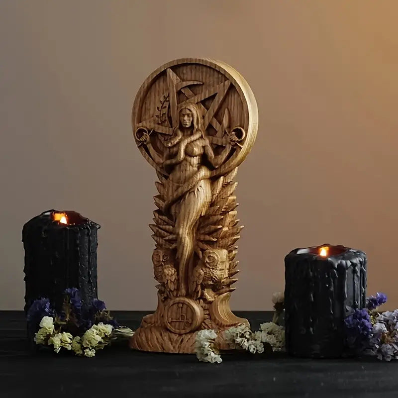 Pagan Altar Goddess Decoration Statue