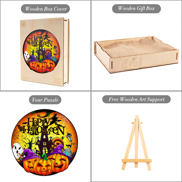 Halloween Wooden Puzzle