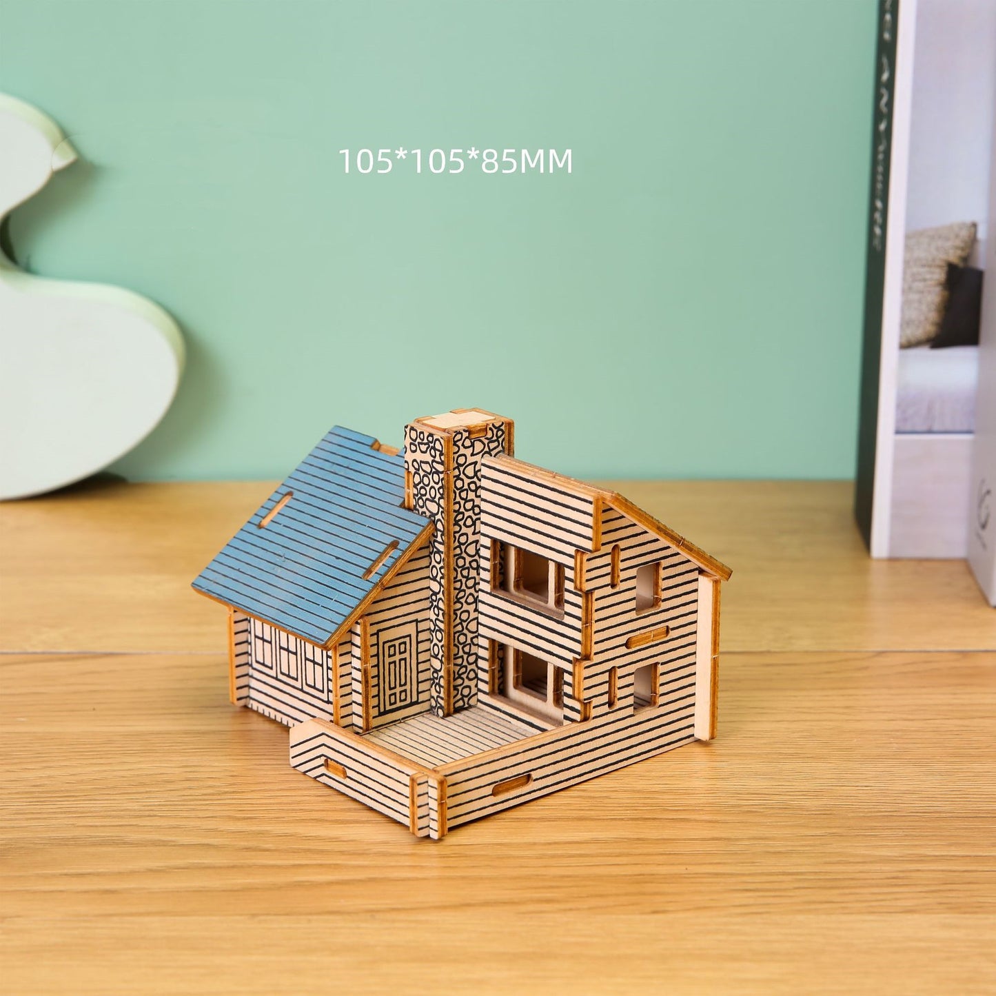 3D Three-dimensional Puzzle Plywood Handmade DIY Assembly Model