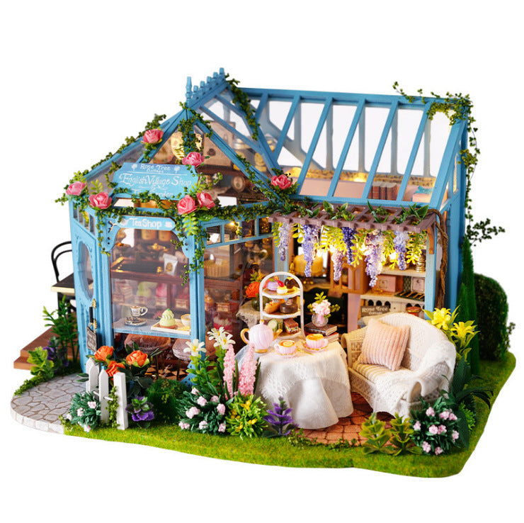 DIY Garden Tea House handmade model