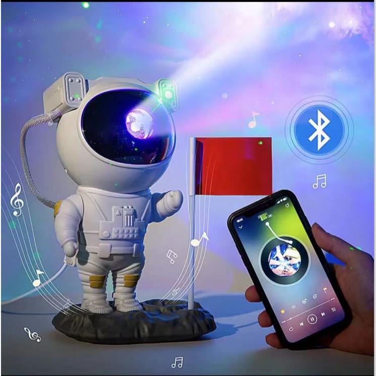 Astronaut Star Projection Laser Atmosphere Night Light Bluetooth and Music