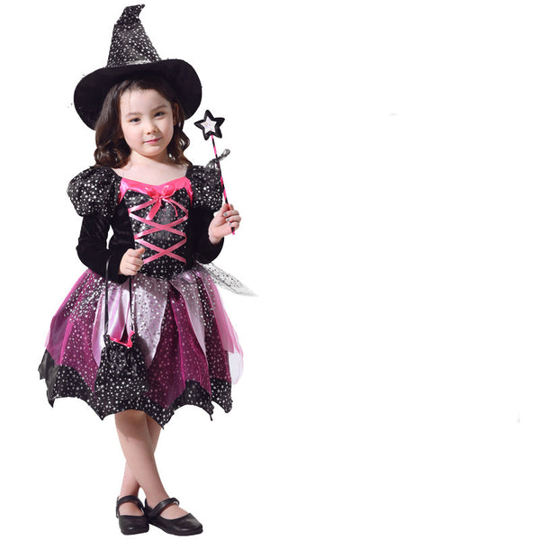 Halloween Girl's Light-Up Witch Costumes