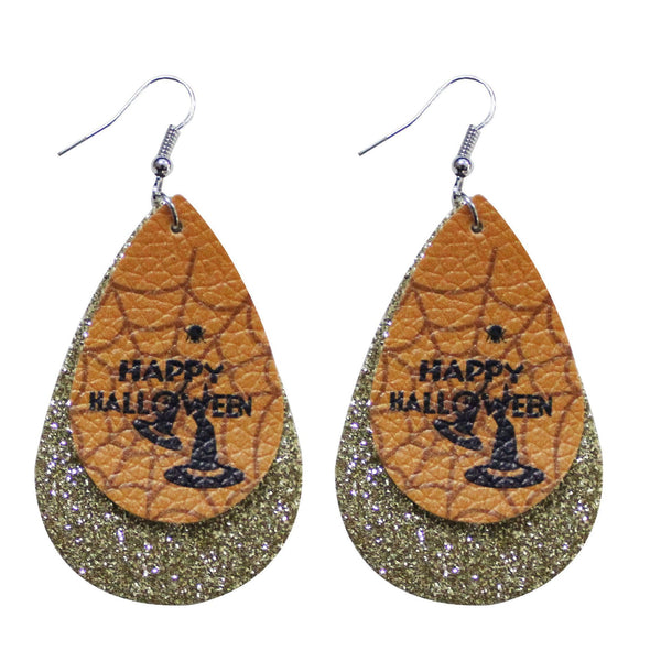 Halloween Tear Drop Earrings