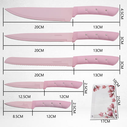 Kitchen Stainless Steel Chef's Knife Bread Knife Set