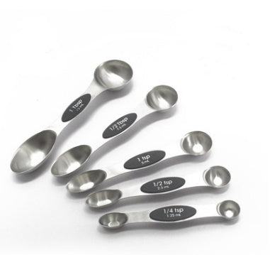 Set of 5 measuring spoons