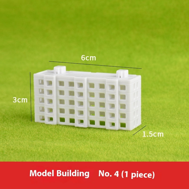 Building Model Material DIY Handmade Sandbox Scene House Building