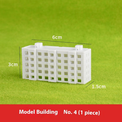 Building Model Material DIY Handmade Sandbox Scene House Building