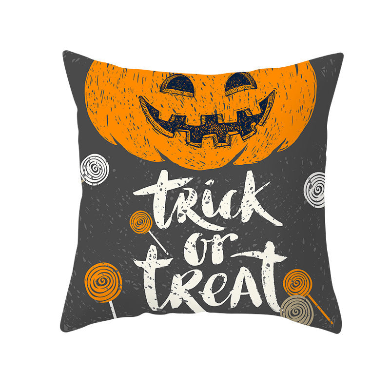 Haunted Halloween Pillow Cover