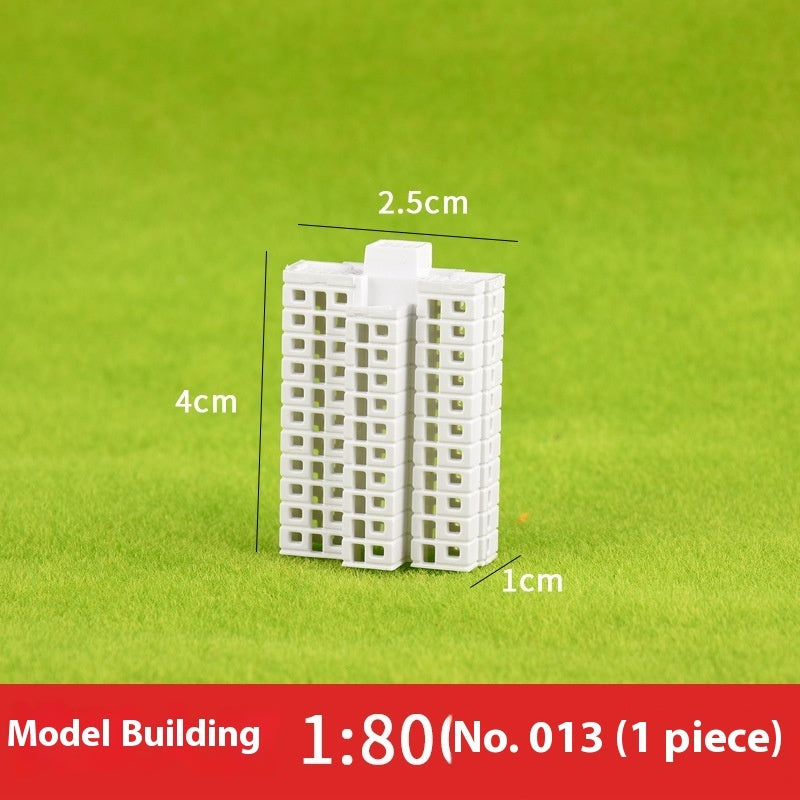 Building Model Material DIY Handmade Sandbox Scene House Building