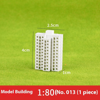 Building Model Material DIY Handmade Sandbox Scene House Building