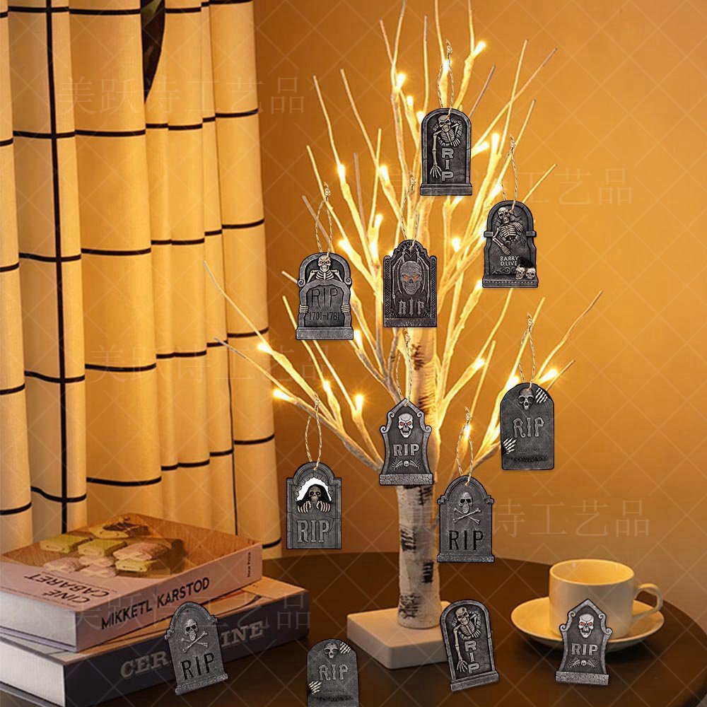 Halloween Tombstone String Decorations