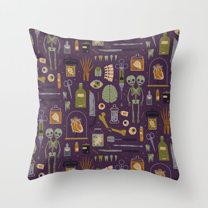 Ghoulishly Fun Halloween Pillow Cover