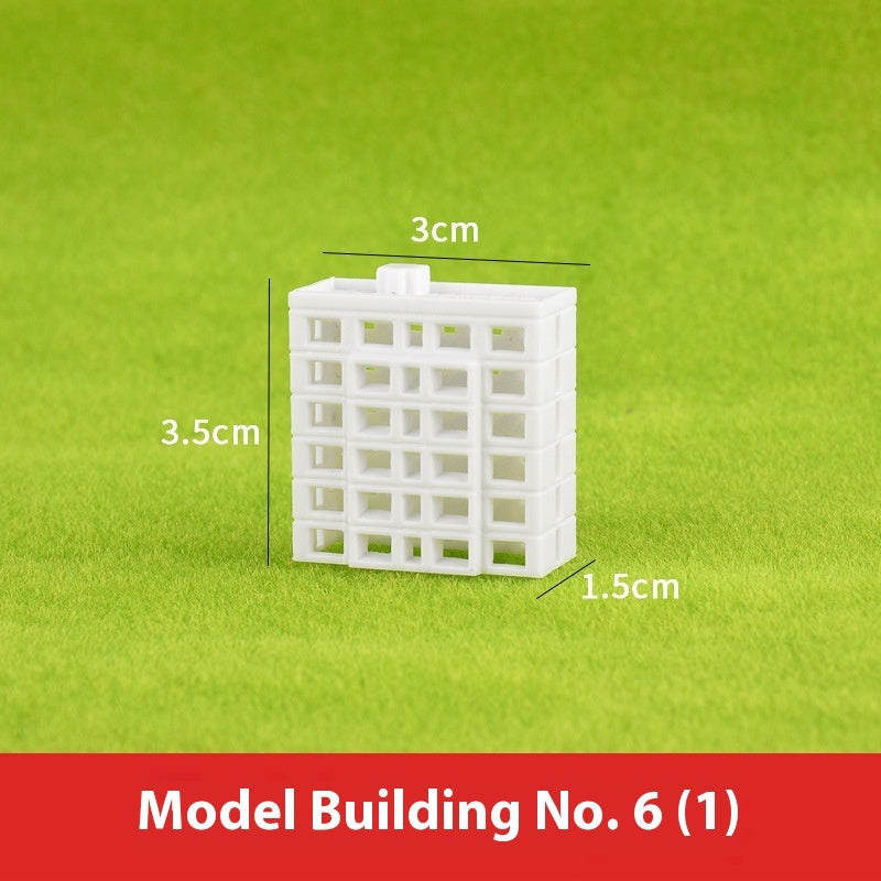 Building Model Material DIY Handmade Sandbox Scene House Building