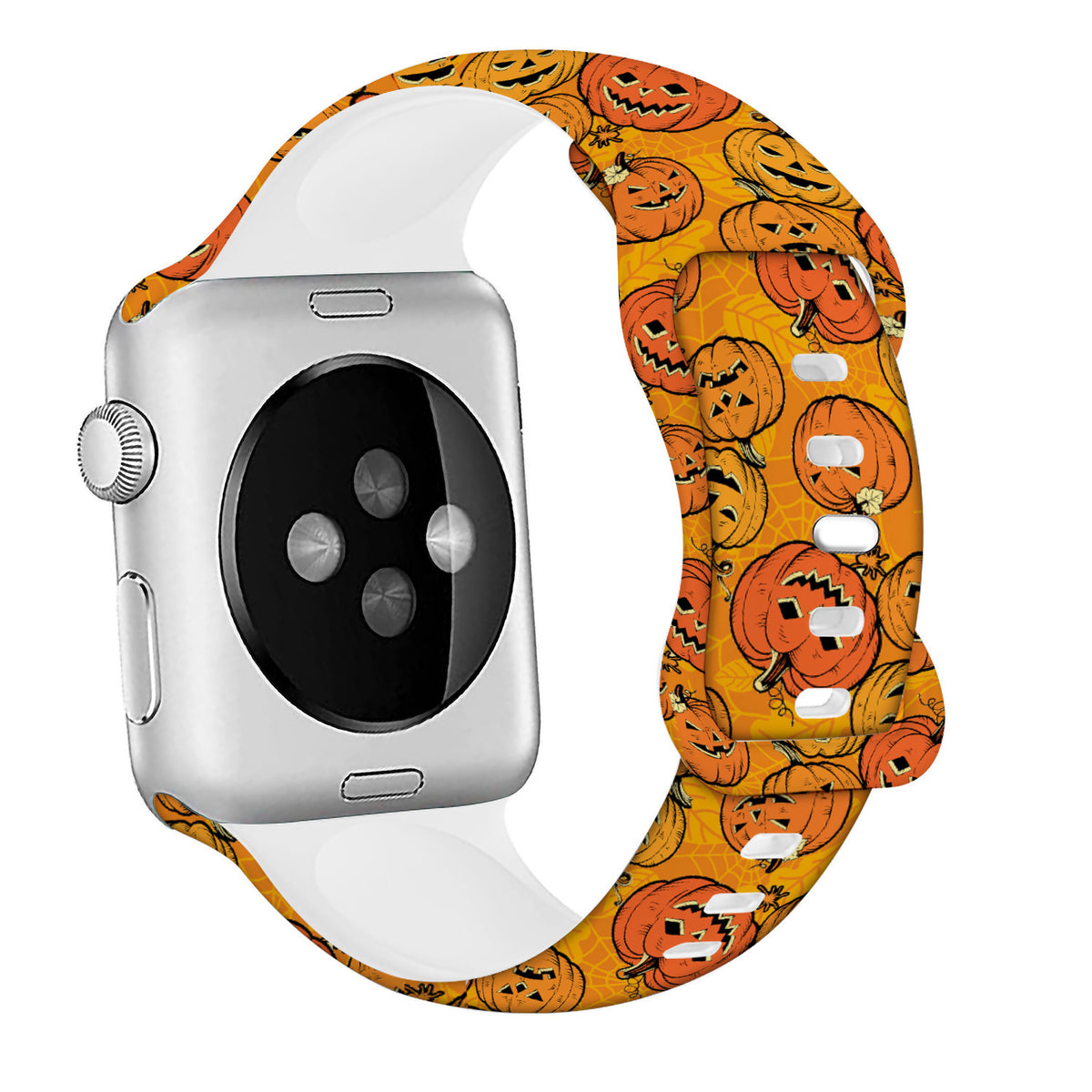 Halloween Printed Silicone Watch Strap