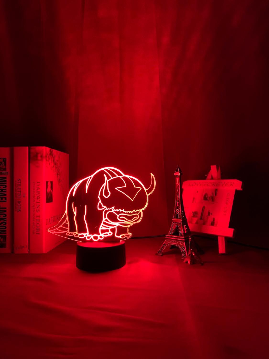 Avatar Appa 3D LED Lamp