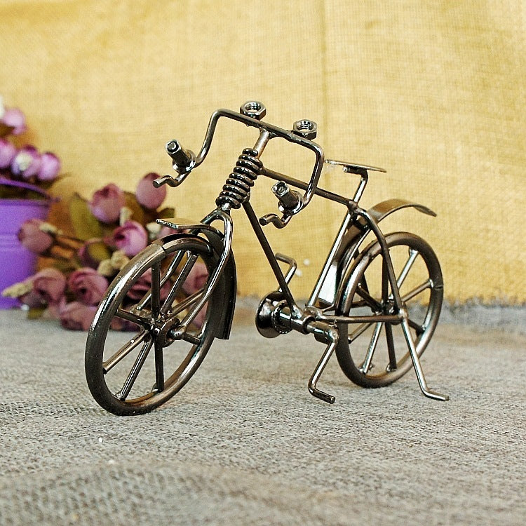 Handmade Metal Bicycle Model Crafts