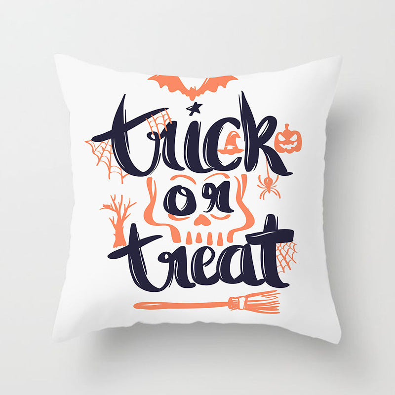 Haunted Halloween Pillow Cover