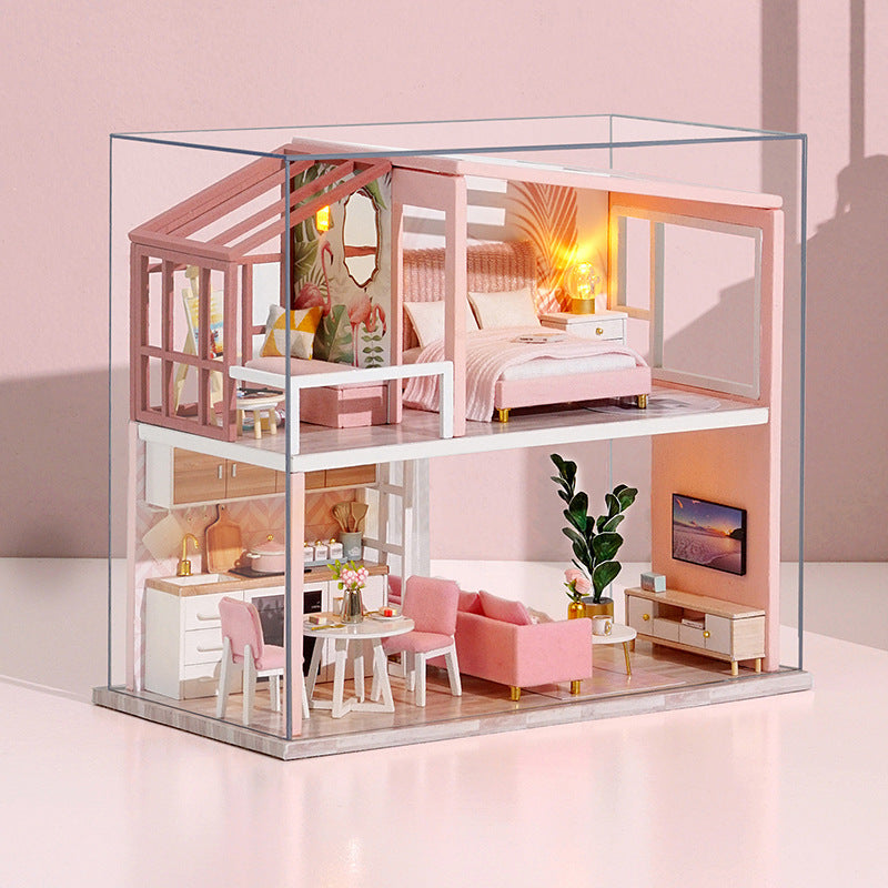 DIY Miniature Building Model House Kit