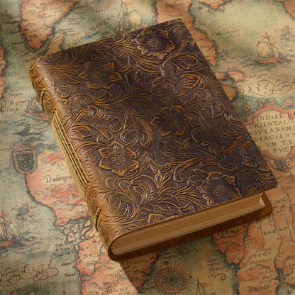 Handmade Cowhide Sketchbook Vintage Leather Notepad