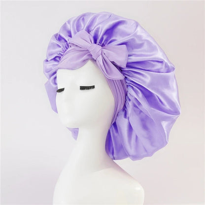 New Double Layer Hair Sleeping Bonnet