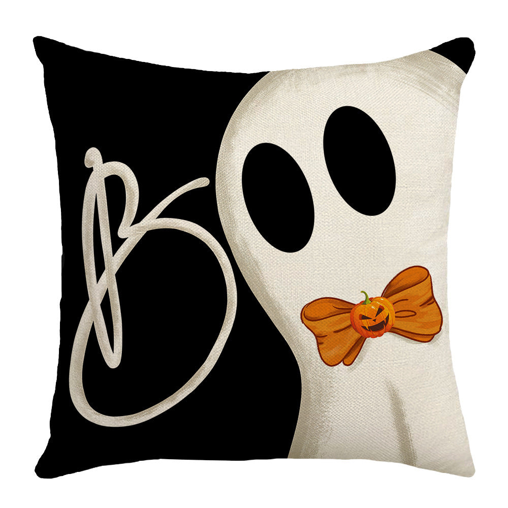 Halloween Ghost Pillow Cover