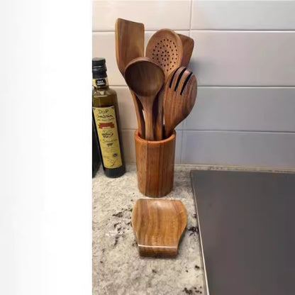 Wooden Spatula Cookware Kitchenware Set