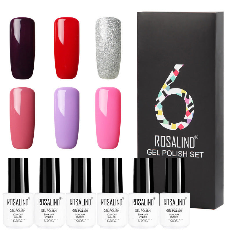 Rosalind Gel Polish 6 Colors Set