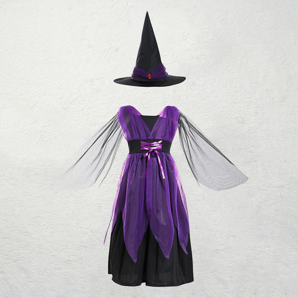 Halloween Girl's Witch Costume