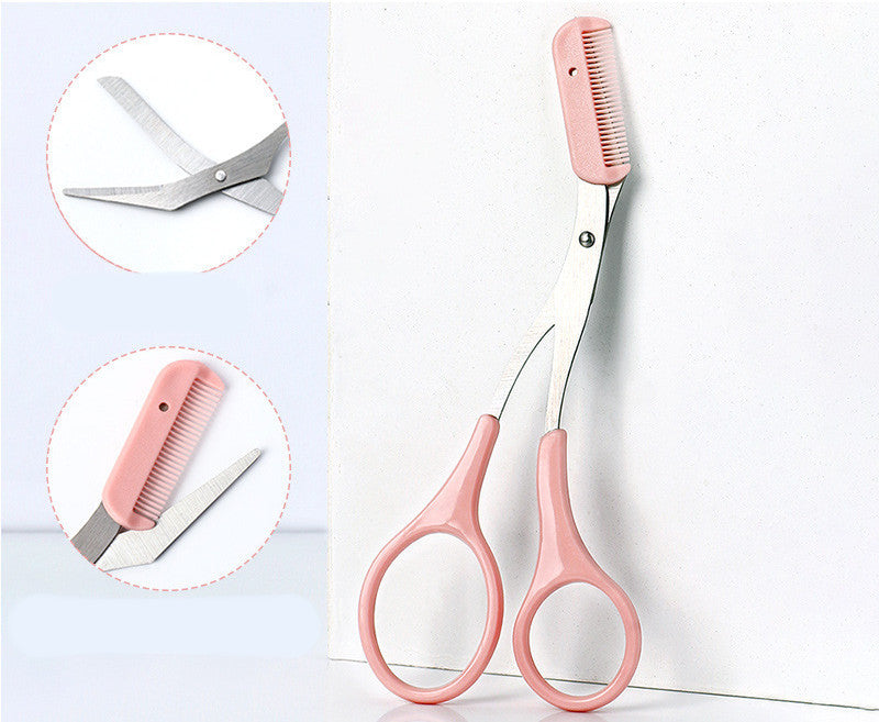 Curved Eyebrow Trimming Tools