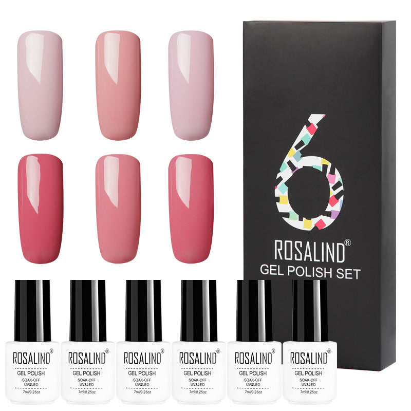 Rosalind Gel Polish 6 Colors Set