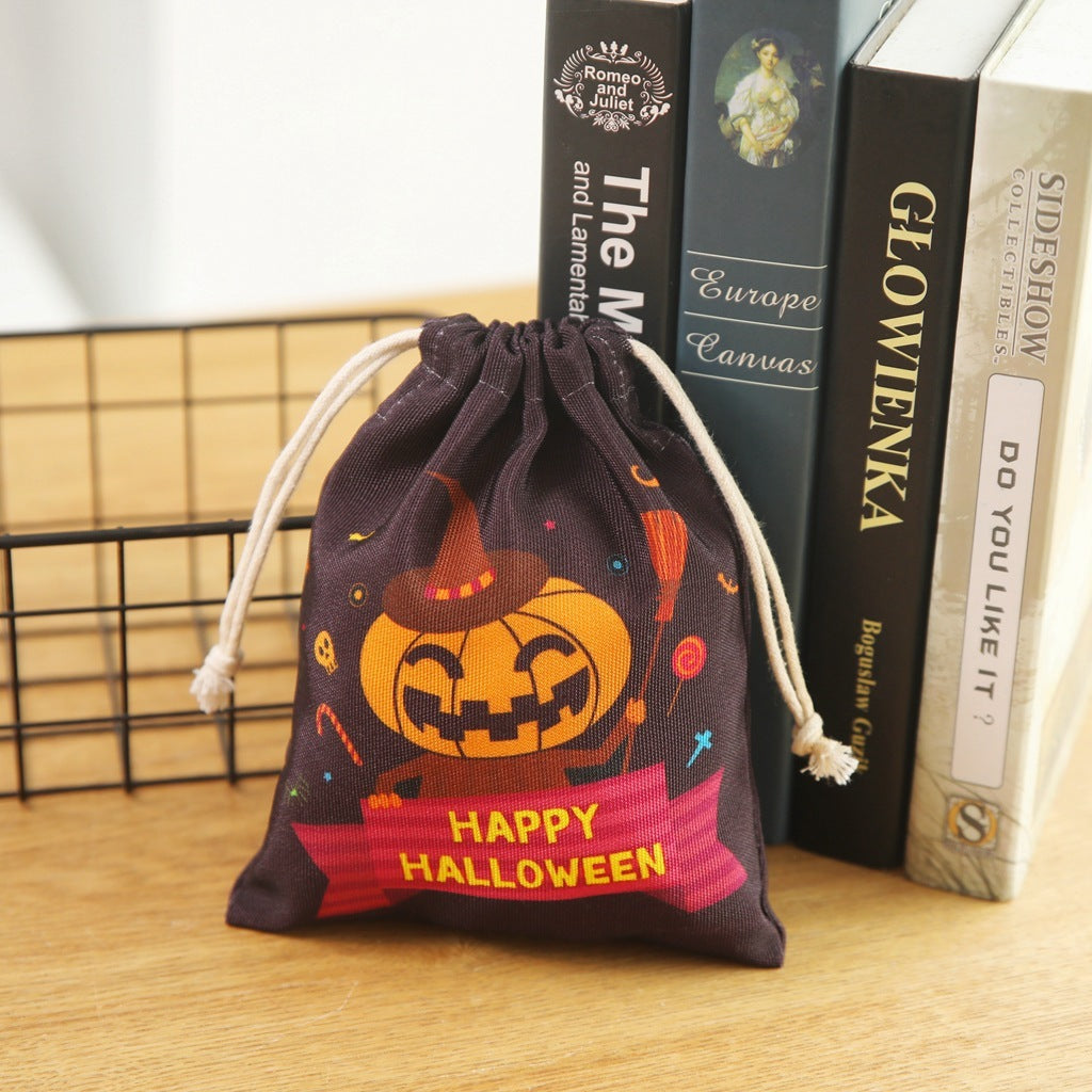 Halloween Drawstring Candy Bags