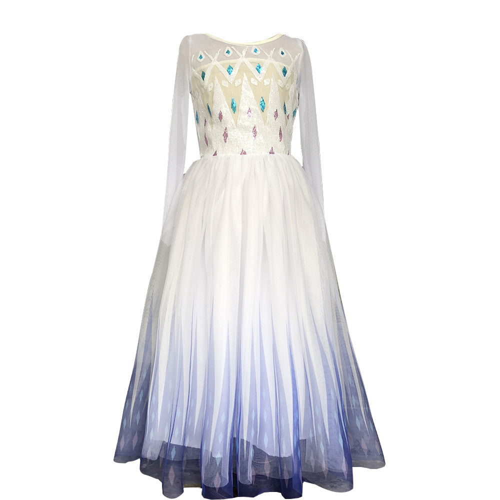 Halloween Elsa Dress Costume