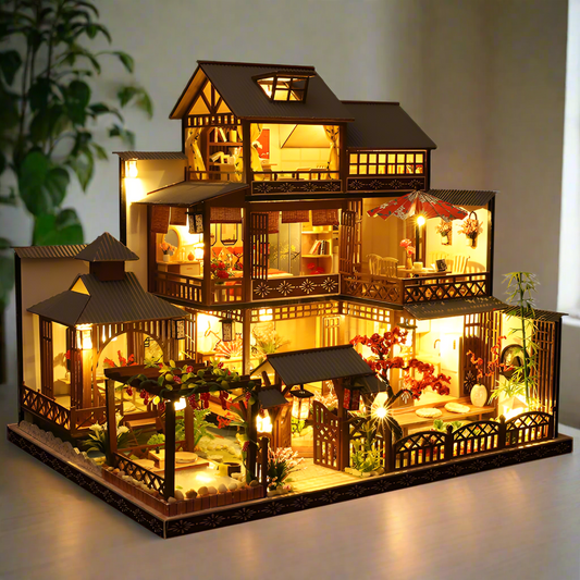 DIY Miniature Japanese-Style Villa