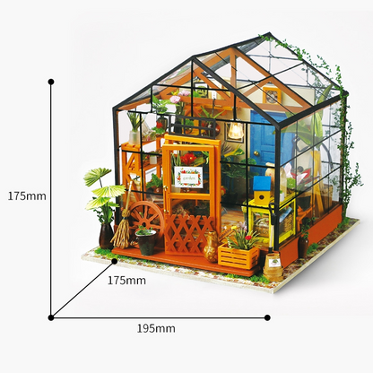 Rolife DIY Miniature Building Kits - Detective Agency and Cathy's Flower House