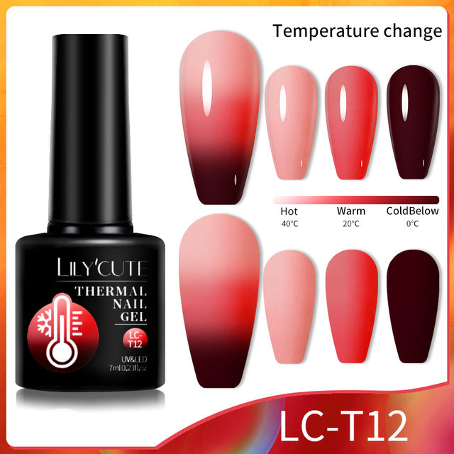 Lily Cute Color Changing Thermal Gel Nail Polish