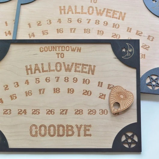 Halloween Ouija Board Countdown Calendar