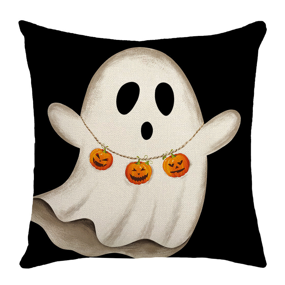 Halloween Ghost Pillow Cover