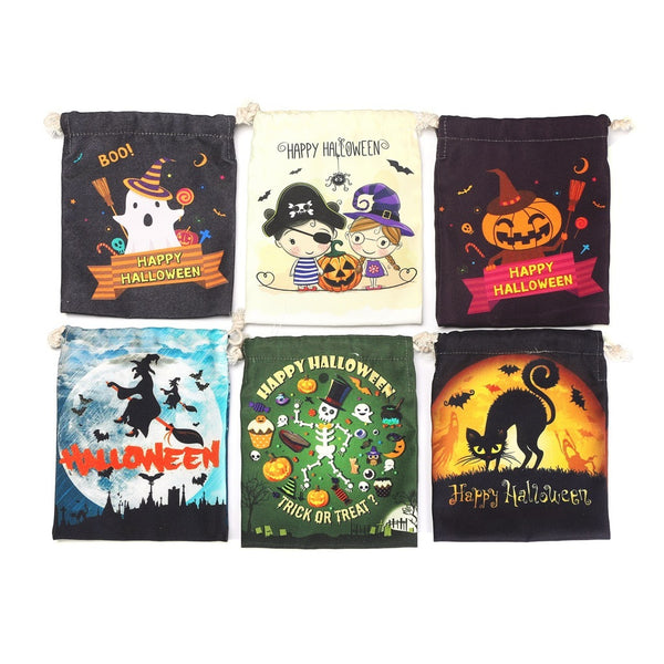 Halloween Drawstring Candy Bags