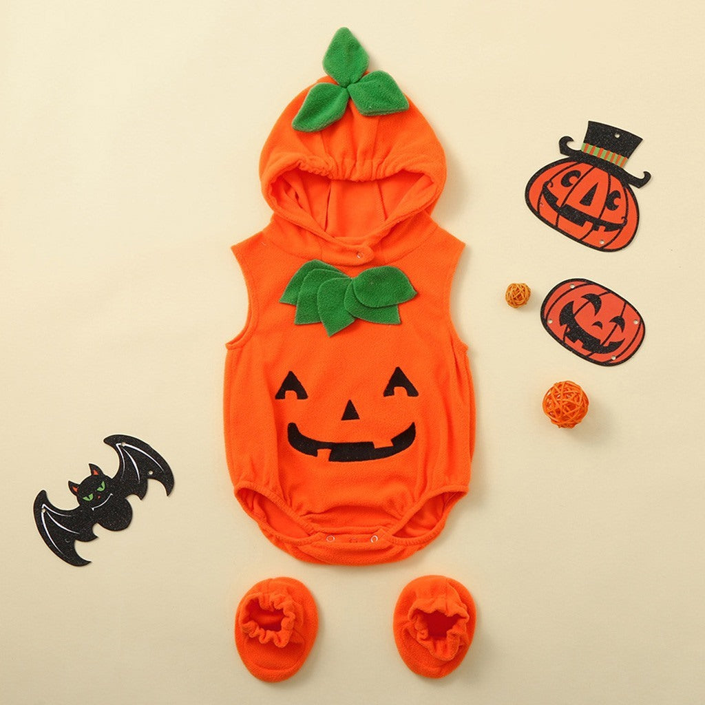 Baby Halloween Pumpkin Costume