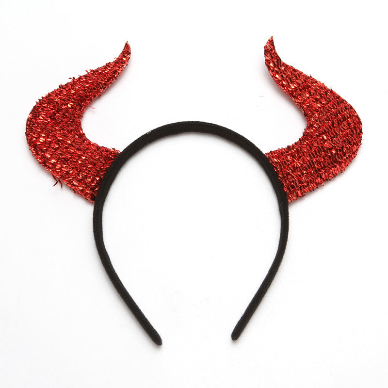 Halloween Devil Headband & Pitchfork