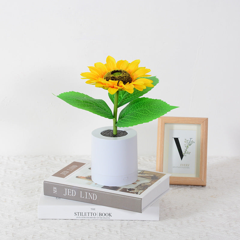 Rechargeable Sunflower LED Lamp