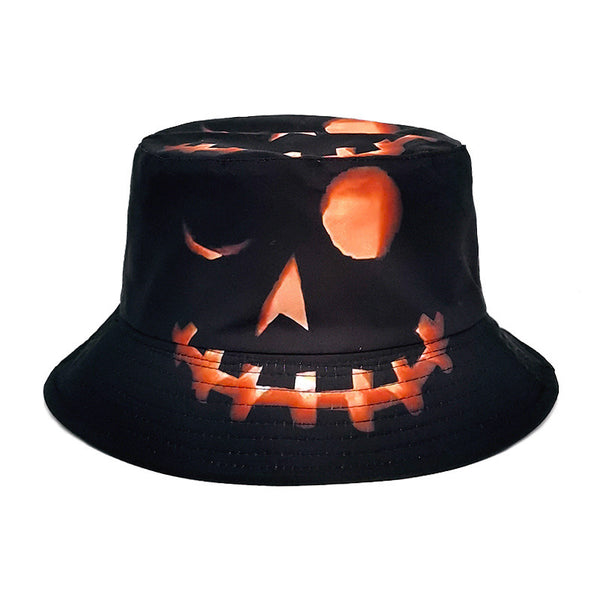 Halloween Pumpkin Fisherman Hat