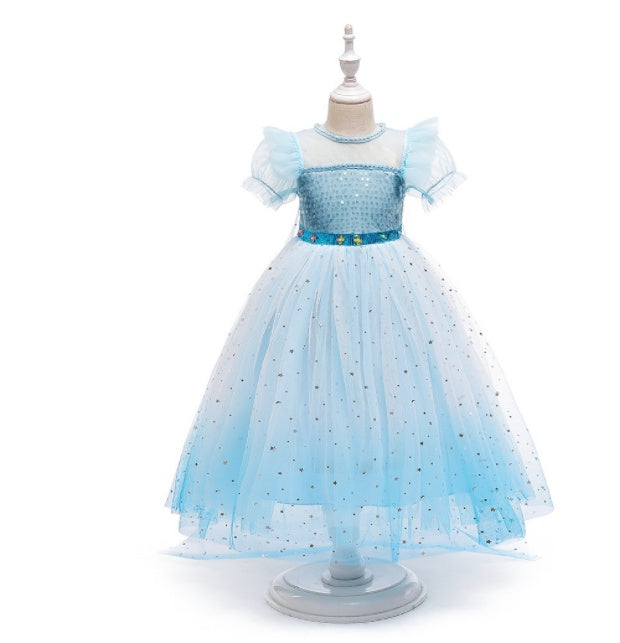 Halloween Elsa Dress Costume