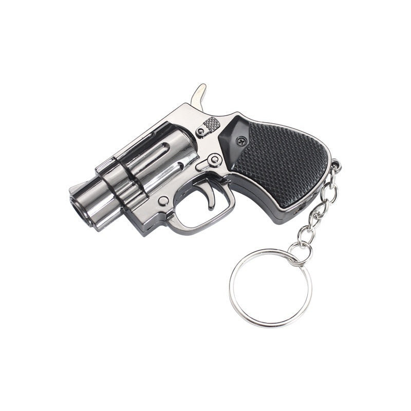 Metal Keychains Gas Windproof Toy Lighter