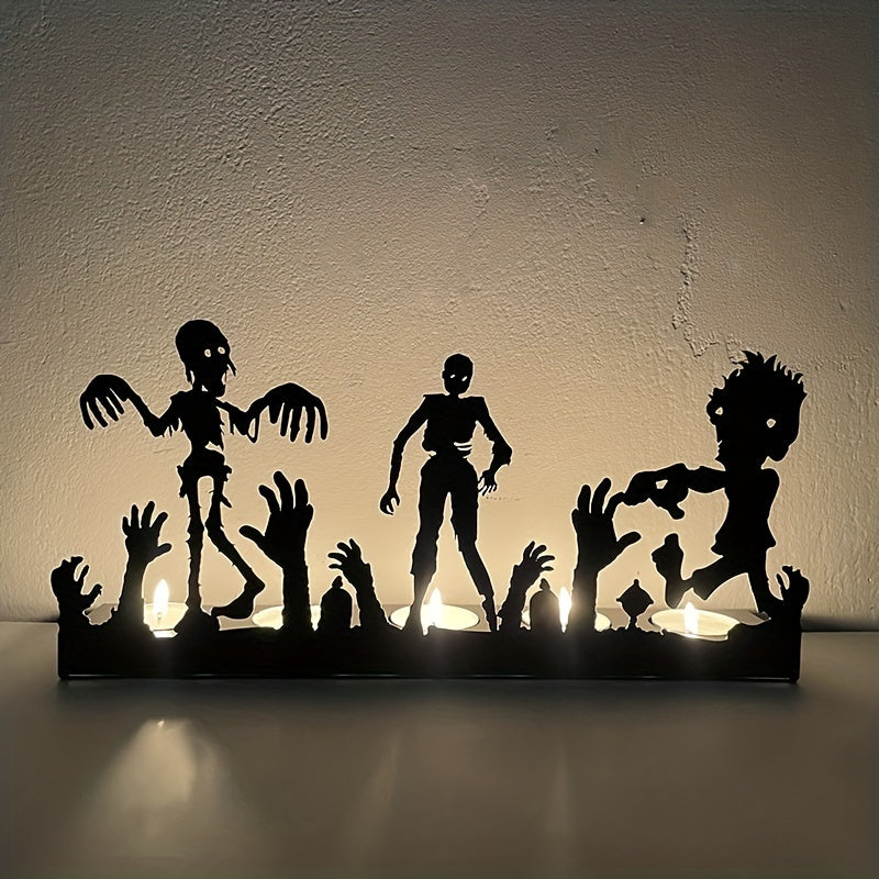 Halloween Ironed-Out Candle Holders