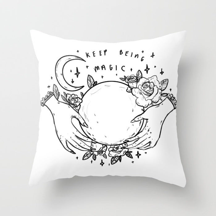 Ghoulishly Fun Halloween Pillow Cover